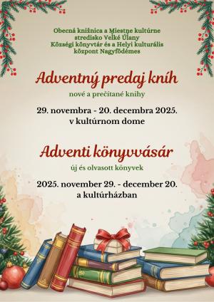 Vianočný predaj kníh 1